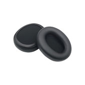 Náhradní Náušníky pro Skullcandy Crusher ANC 2, Paměťová pěna + PU kůže, Černé, 1 pár