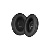 Náhradní Náušníky pro Bose QuietComfort 45, Paměťová pěna + PU kůže, Černé, 1 pár