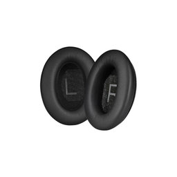 Náhradní Náušníky pro Bose QuietComfort 45, Paměťová pěna + PU kůže, Černé, 1 pár