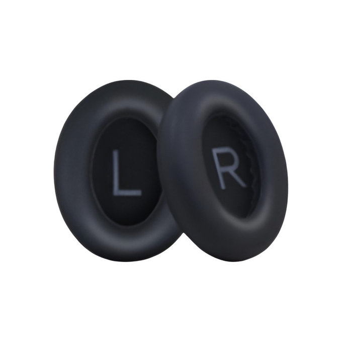 Náhradní Náušníky pro Bose 700, NC700, Paměťová pěna + PU kůže, Černé, 1 pár