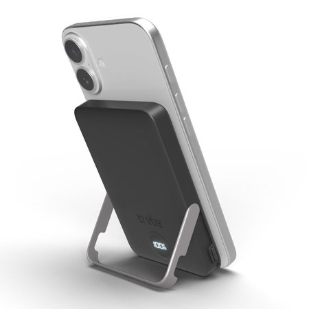 SBS - PowerBank 5000mAh, 20W, Power Delivery, Mag Stand, černá