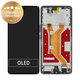 Honor Magic7 Lite - LCD Displej + Dotykové Sklo + Rám (Titanium Black) - 0235AMMM Genuine Service Pack