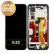 Honor 400 Pro - LCD Displej + Dotykové Sklo + Rám (Lunar Grey) - 0235APLD Genuine Service Pack