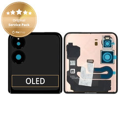 Xiaomi Mix Flip 2405CPX3DC - LCD Displej + Dotykové Sklo (Vnější) (Black) - 560004000N800 Genuine Service Pack
