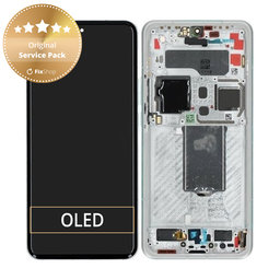 Xiaomi 15 Ultra 5G - LCD Displej + Dotykové Sklo + Rám (Silver White) - 560005000O100 Genuine Service Pack