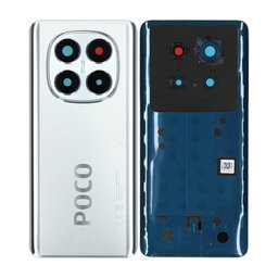 Xiaomi Poco X7 24095PCADG - Bateriový Kryt (Silver) - 5600060O16P00 Genuine Service Pack