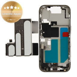 Střední Rám s Baterií pro iPhone 16 Pro | Natural Titanium | ZD076-00692 | Genuine Apple