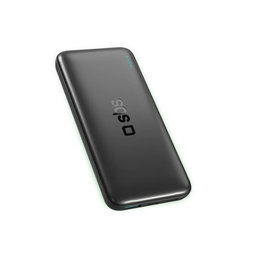 SBS - PowerBank 10000mAh, 10W, Infinity, LiFePO4, USB-C/USB-A, černá
