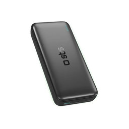 SBS - PowerBank 20000mAh, 10W, Infinity, LiFePO4, USB-C/USB-A, černá