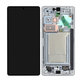 Samsung Galaxy S25 Ultra - LCD Displej + Dotykové Sklo + Rám (Titanium Silverblue) OLED