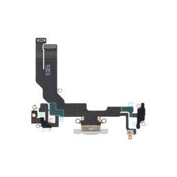 Apple iPhone 16e - Nabíjecí Konektor + Flex Kabel (White)