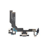 Apple iPhone 16e - Nabíjecí Konektor + Flex Kabel (Black)