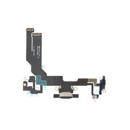 Apple iPhone 16e - Nabíjecí Konektor + Flex Kabel (Black)