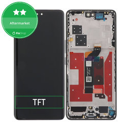 Honor 200 Pro - LCD Displej + Dotykové Sklo + Rám (Black) TFT