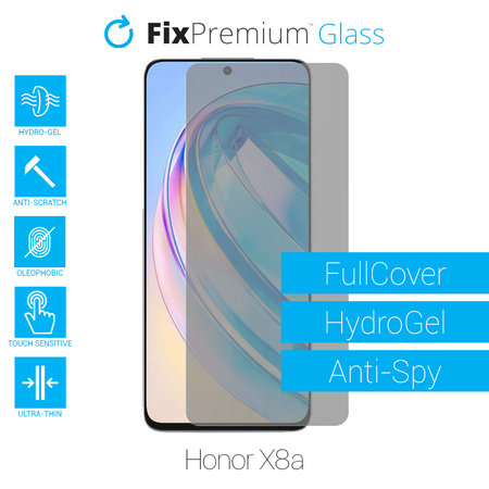 FixPremium HydroGel Anti-Spy - Ochranná Fólie pro Honor X8a