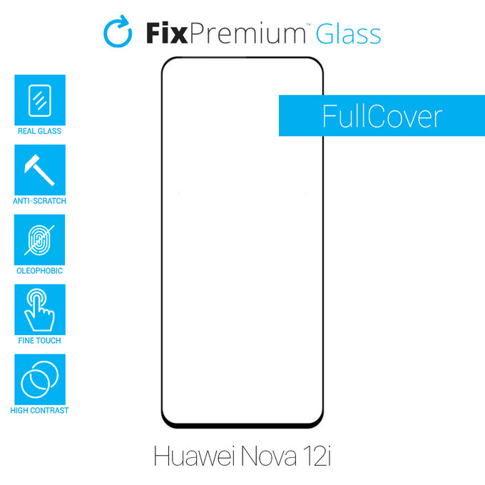 FixPremium FullCover Glass - Tvrzené sklo pro Huawei Nova 12i