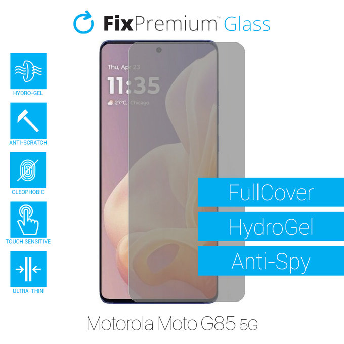 FixPremium HydroGel Anti-Spy - Ochranná Fólie pro Motorola Moto G85 5G XT2427