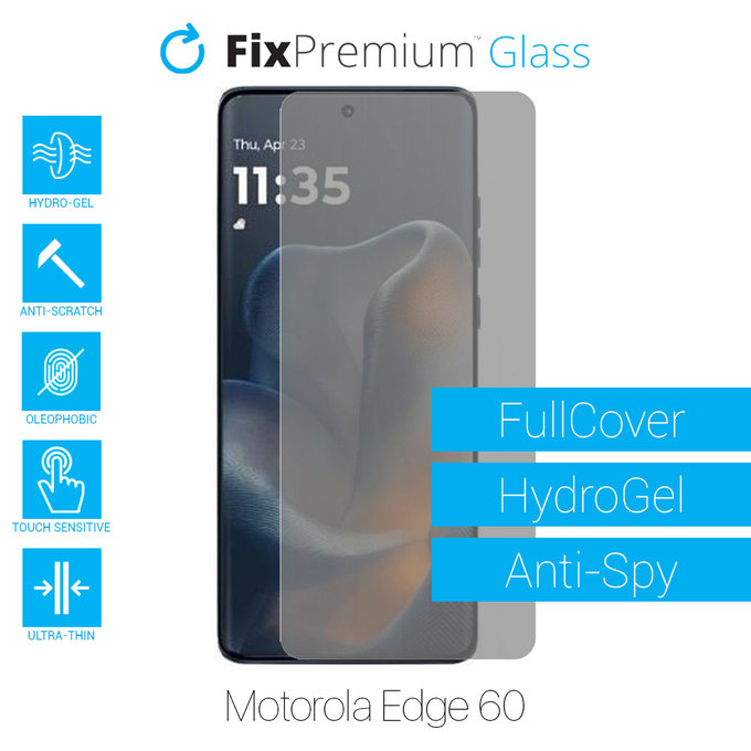 FixPremium HydroGel Anti-Spy - Ochranná Fólie pro Motorola Edge 60
