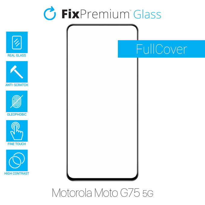 FixPremium FullCover Glass - Tvrzené sklo pro Motorola Moto G75 5G XT2437
