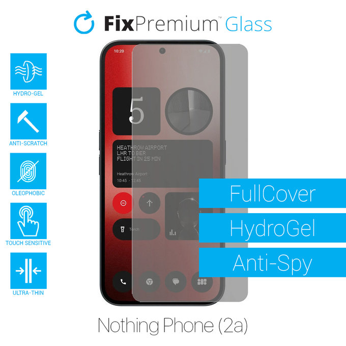 FixPremium HydroGel Anti-Spy - Ochranná Fólie pro Nothing Phone (2a)