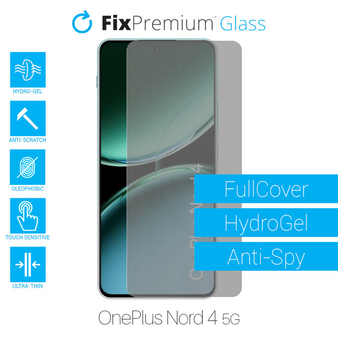 FixPremium HydroGel Anti-Spy - Ochranná Fólie pro OnePlus Nord 4 5G CPH2663