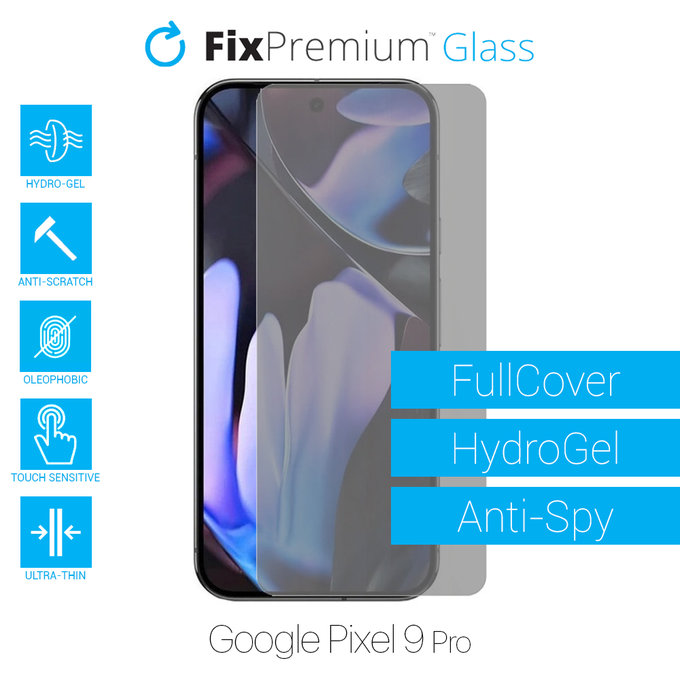 FixPremium HydroGel Anti-Spy - Ochranná Fólie pro Google Pixel 9 Pro