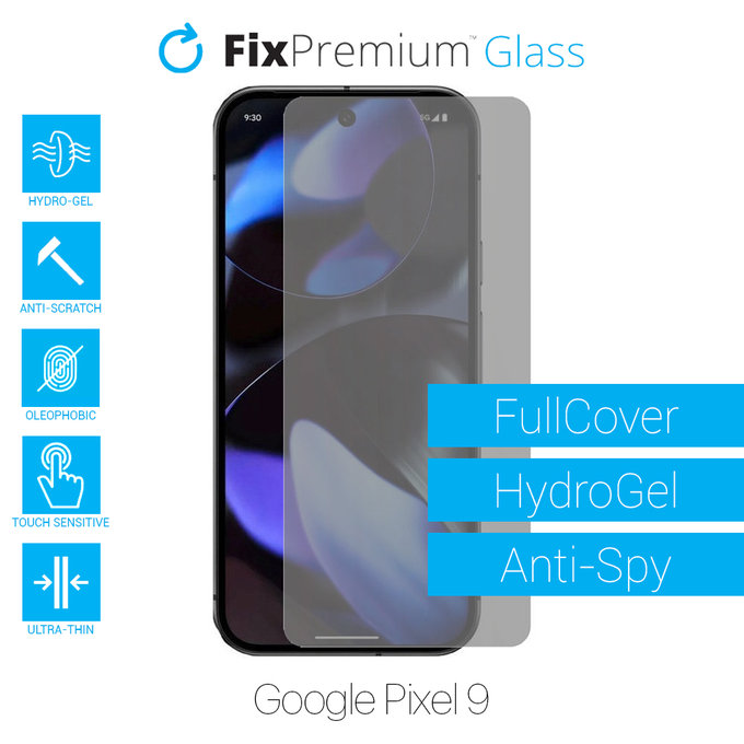 FixPremium HydroGel Anti-Spy - Ochranná Fólie pro Google Pixel 9