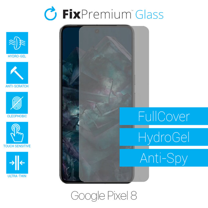 FixPremium HydroGel Anti-Spy - Ochranná Fólie pro Google Pixel 8