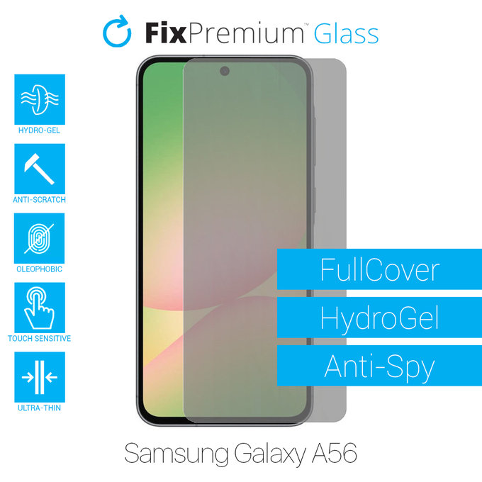 FixPremium HydroGel Anti-Spy - Ochranná Fólie pro Samsung Galaxy A56