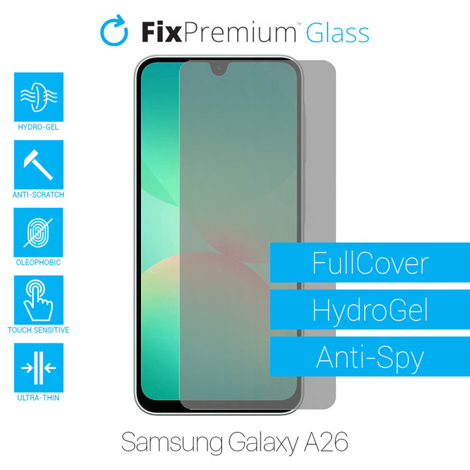 FixPremium HydroGel Anti-Spy - Ochranná Fólie pro Samsung Galaxy A26 A266E