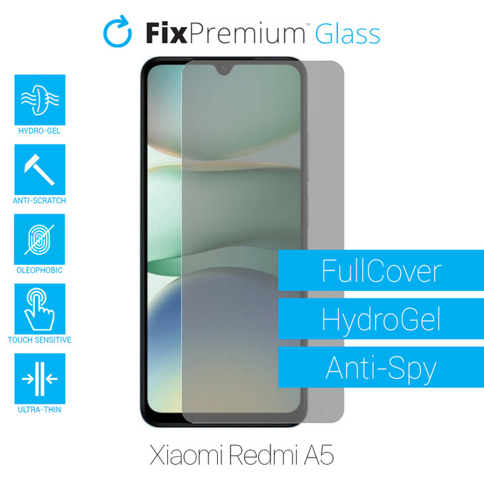 FixPremium HydroGel Anti-Spy - Ochranná Fólie pro Xiaomi Redmi A5