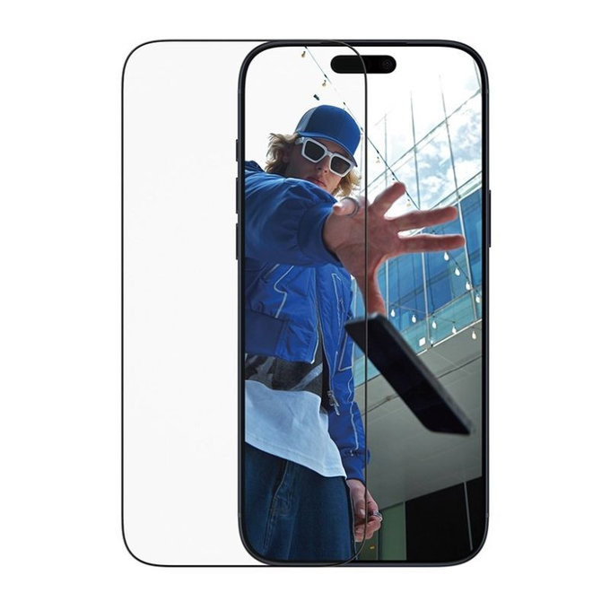 PanzerGlass - Tvrzené sklo UWF s aplikátorem pro iPhone 17 Pro Max, černá