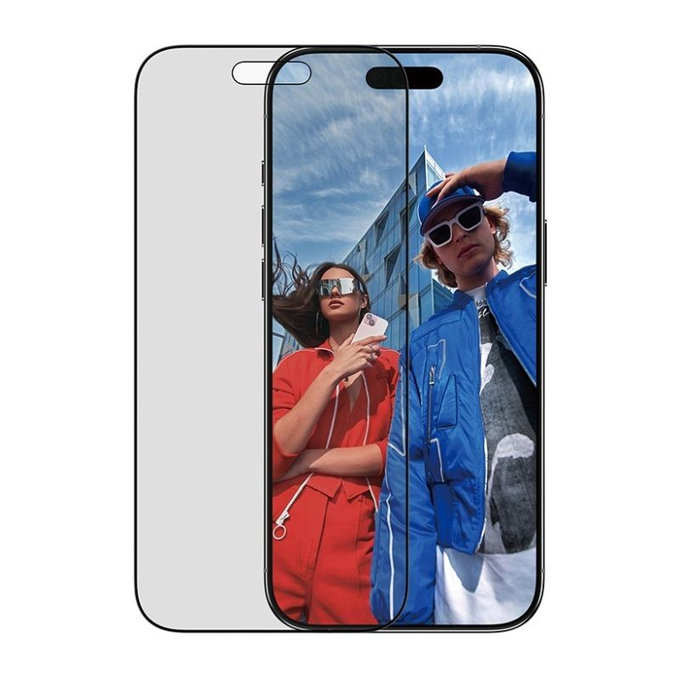 PanzerGlass - Tvrzené sklo UWF 2-Way Privacy s aplikátorem pro iPhone 17 Air, černá