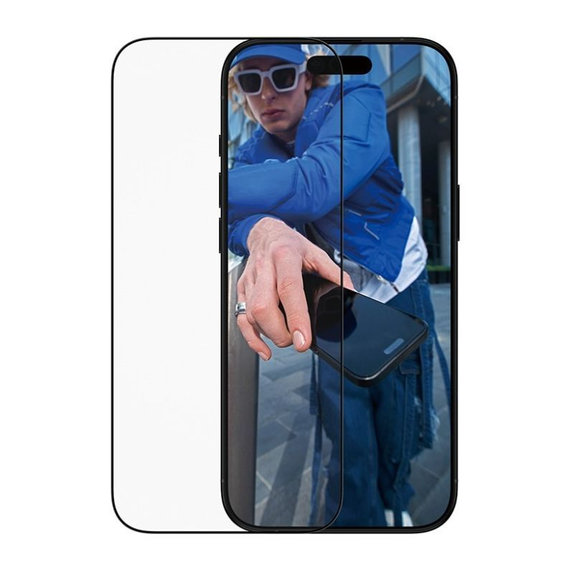 PanzerGlass - Tvrzené sklo UWF s aplikátorem pro iPhone 17 Air, černá
