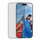 Tvrzené sklo UWF 2-Way Privacy s Fastfit pro iPhone 17/16 Pro, Černá, PanzerGlass