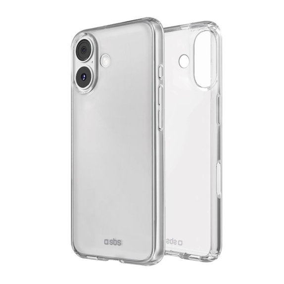 SBS - Pouzdro Skinny pro iPhone 17, transparentní