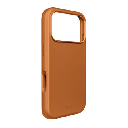 PURO - Pouzdro ICON MAG PRO s MagSafe pro iPhone 17 Pro, oranžová