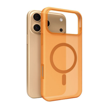 PURO - Pouzdro DAYLIGHT s MagSafe pro iPhone 17 Pro Max, oranžová