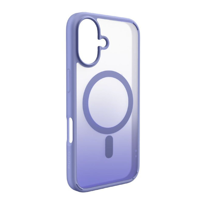 PURO - Pouzdro Gradient s MagSafe pro iPhone 17, růžová