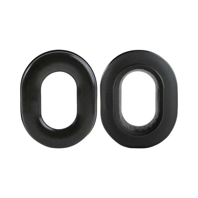 Náhradní Náušníky pro David Clark 13S, 20, 30, 60, 76, Paměťová pěna + PU kůže, Černé, Chladivý gel, 1 pár