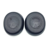 Náhradní Náušníky pro Jabra Evolve2 30, Paměťová pěna + PU kůže, Černé, 1 pár