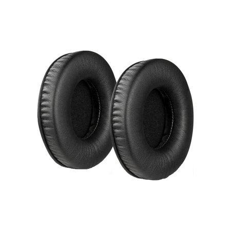 Náhradní Náušníky pro JBL Synchros E50BT, Paměťová pěna + PU kůže, Černé, 1 pár