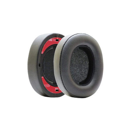 Náhradní Náušníky pro JBL Synchros E55BT, Paměťová pěna + PU kůže, Černé, 1 pár