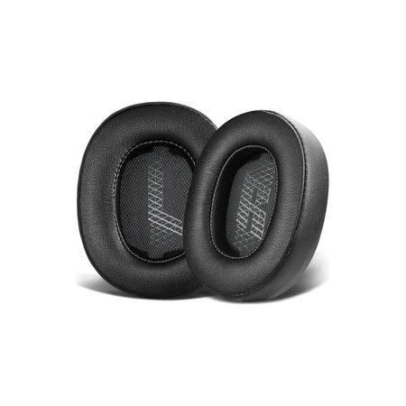 Náhradní Náušníky pro JBL Live 500BT, 500BTNC, Paměťová pěna + PU kůže, Černé, 1 pár