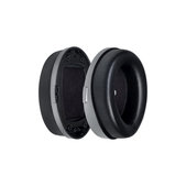 Náhradní Náušníky pro Kingston HyperX Cloud Orbit S, Paměťová pěna + PU kůže, Černé, 1 pár