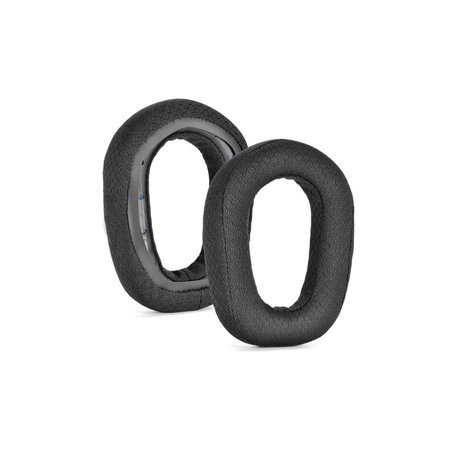 Náhradní Náušníky pro Logitech G435, Pěna + Textil, Černé, 1 pár