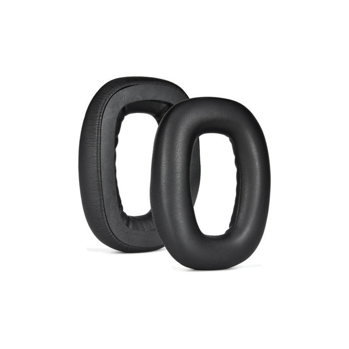 Náhradní Náušníky s Magnetem pro Logitech Astro A30, Paměťová pěna + PU kůže, Černé, 1 pár