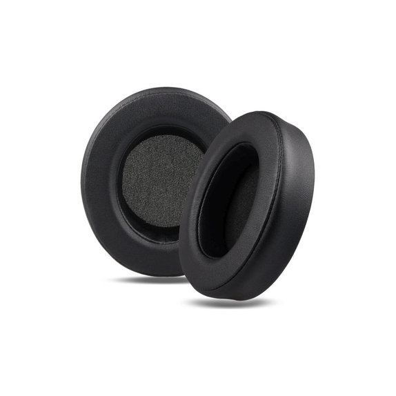 Náhradní Náušníky pro Razer Kraken Pro V2 7.1, Paměťová pěna + PU kůže, Černé, Chladivý gel, 1 pár
