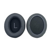 Náhradní Náušníky pro Sennheiser Momentum 3.0, Paměťová pěna + Kůže, Černé, 1 pár
