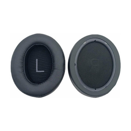 Náhradní Náušníky pro Sennheiser Momentum 3.0, Paměťová pěna + Kůže, Černé, 1 pár